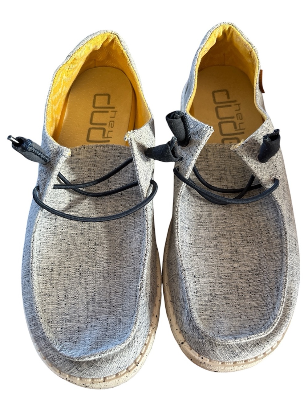 Hey Dude Shoes Women Size 8 Wendy White & Blue